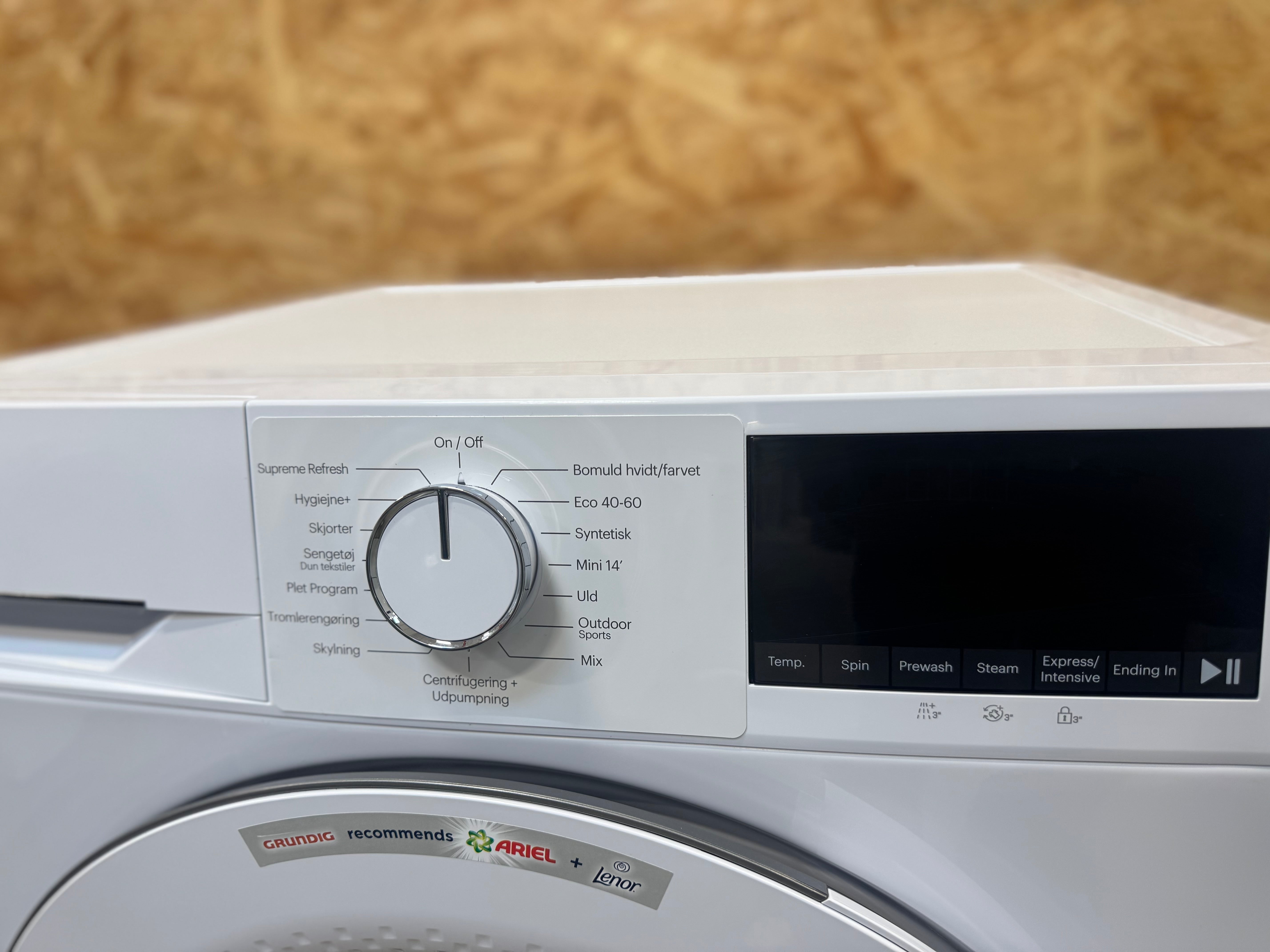 GRUNDIG vaskemaskine GWP4105415W - D15569