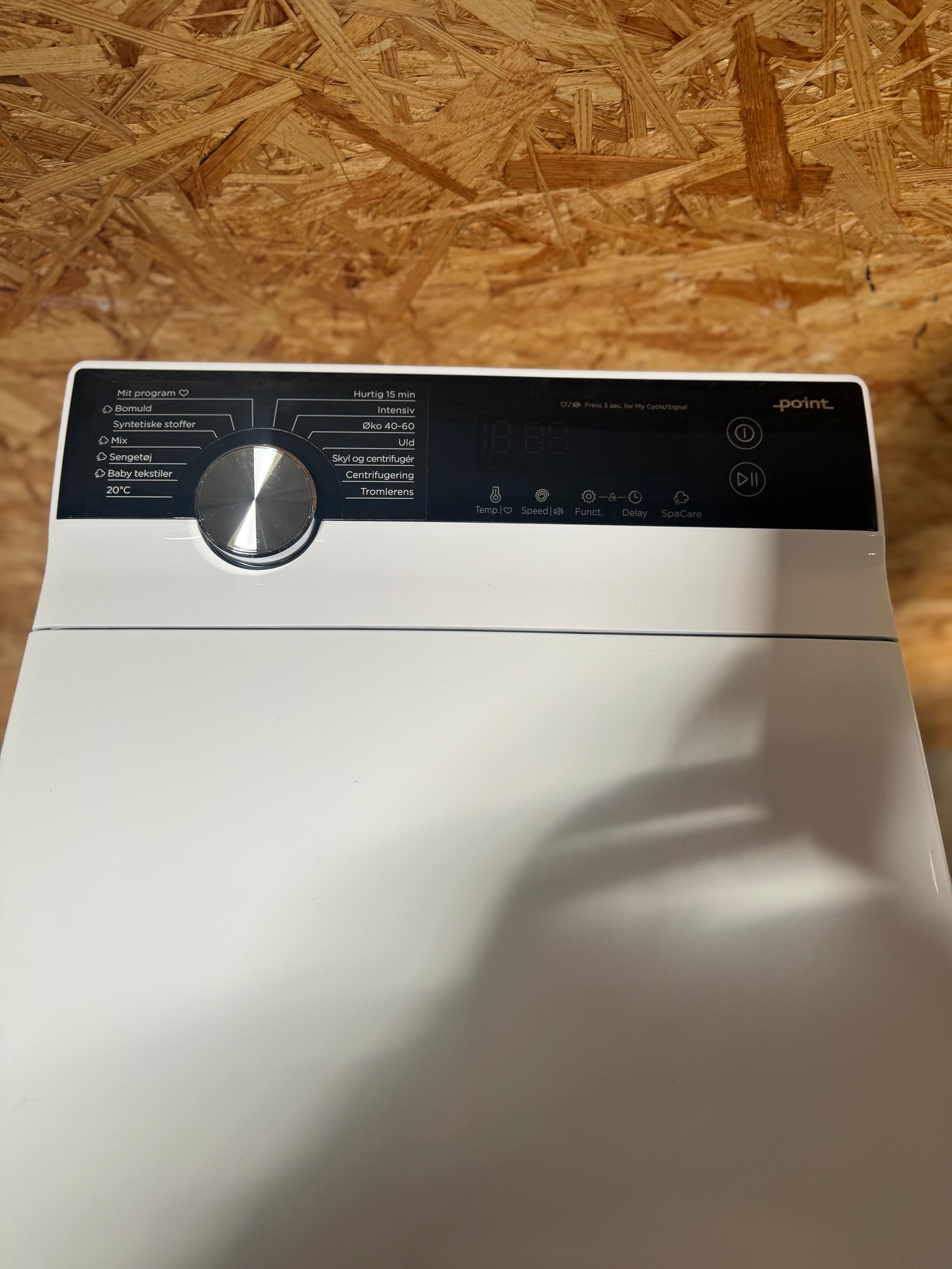 Point topbetjent vaskemaskine PTL550 - D15007
