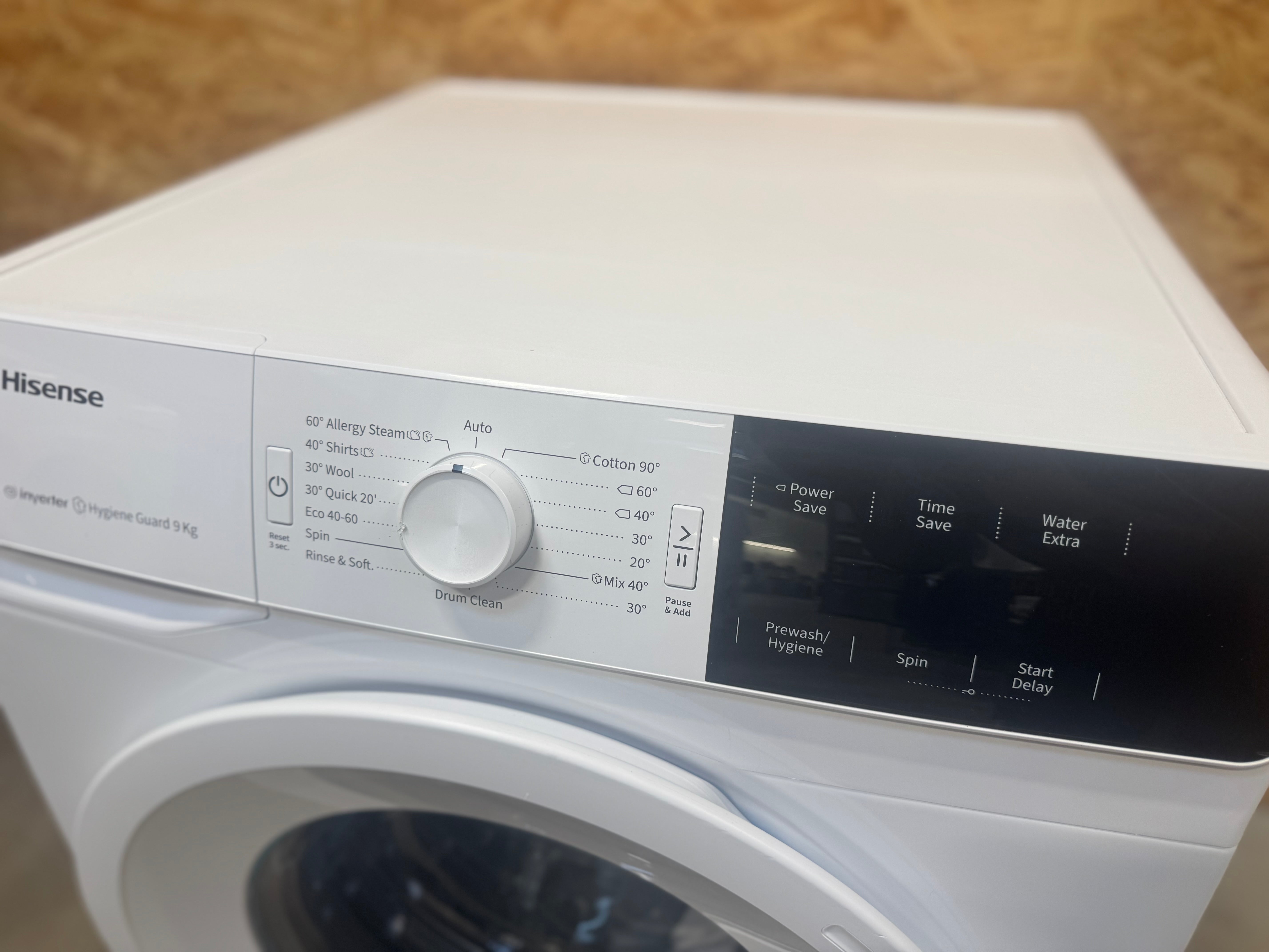 Hisense 9 kg. vaskemaskine WFGE90161VM - D14756