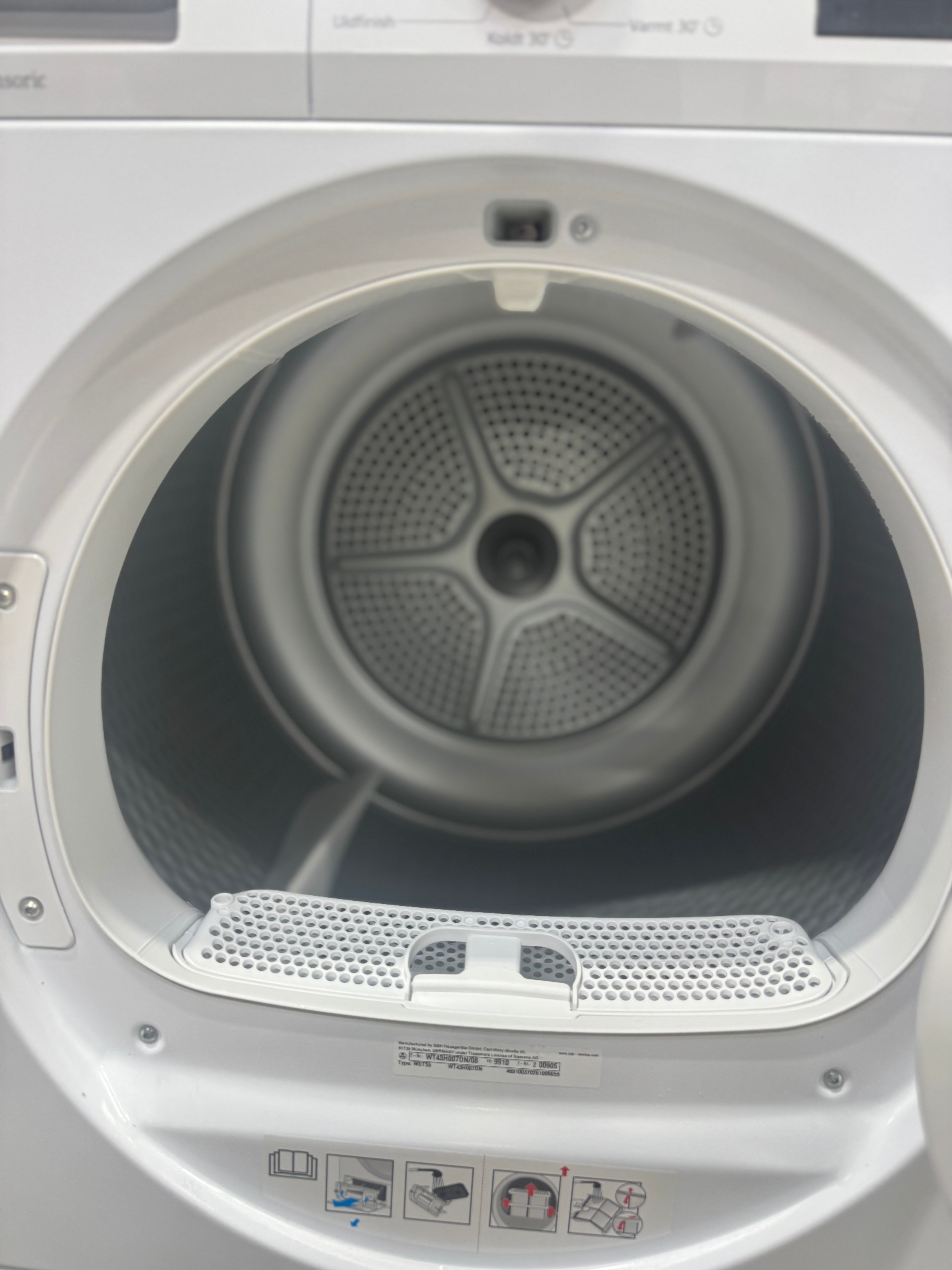 Siemens iQ300 tørretumbler WT43H007DN/04 - D17981