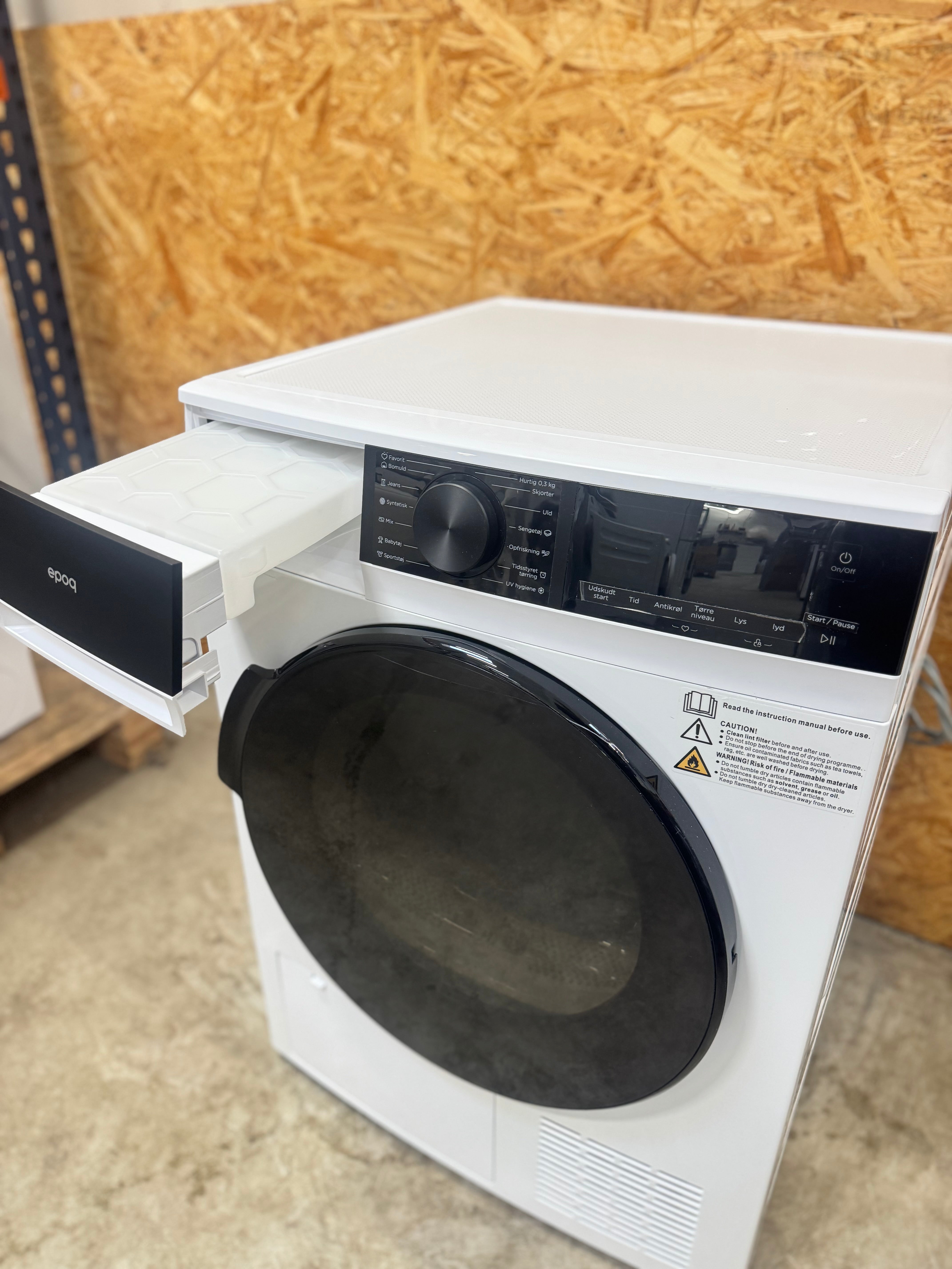 Epoq 9 kg. tørretumbler EHP9W23 - D18246