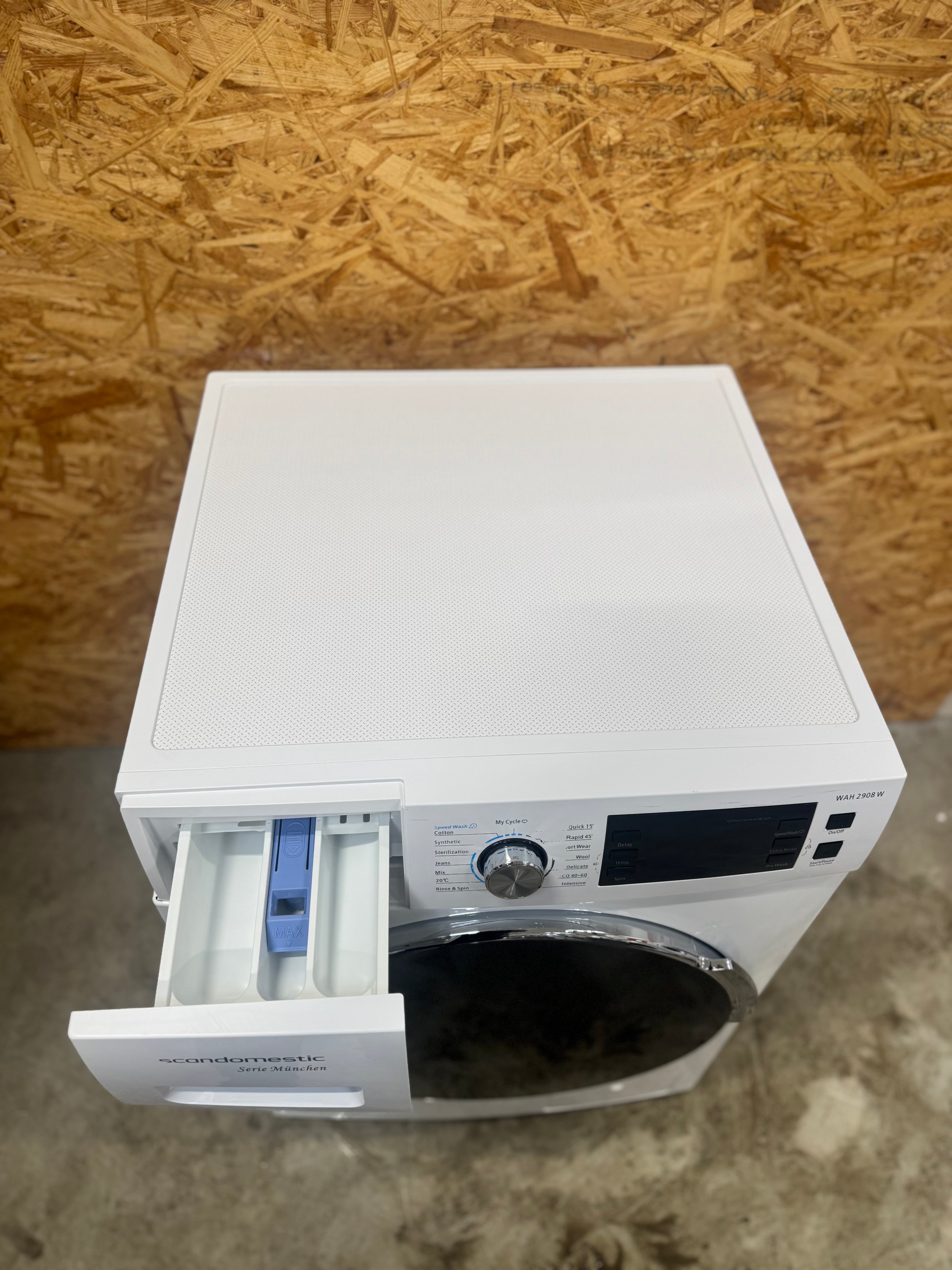 Scandomestic vaskemaskine WAH2908W - D17357