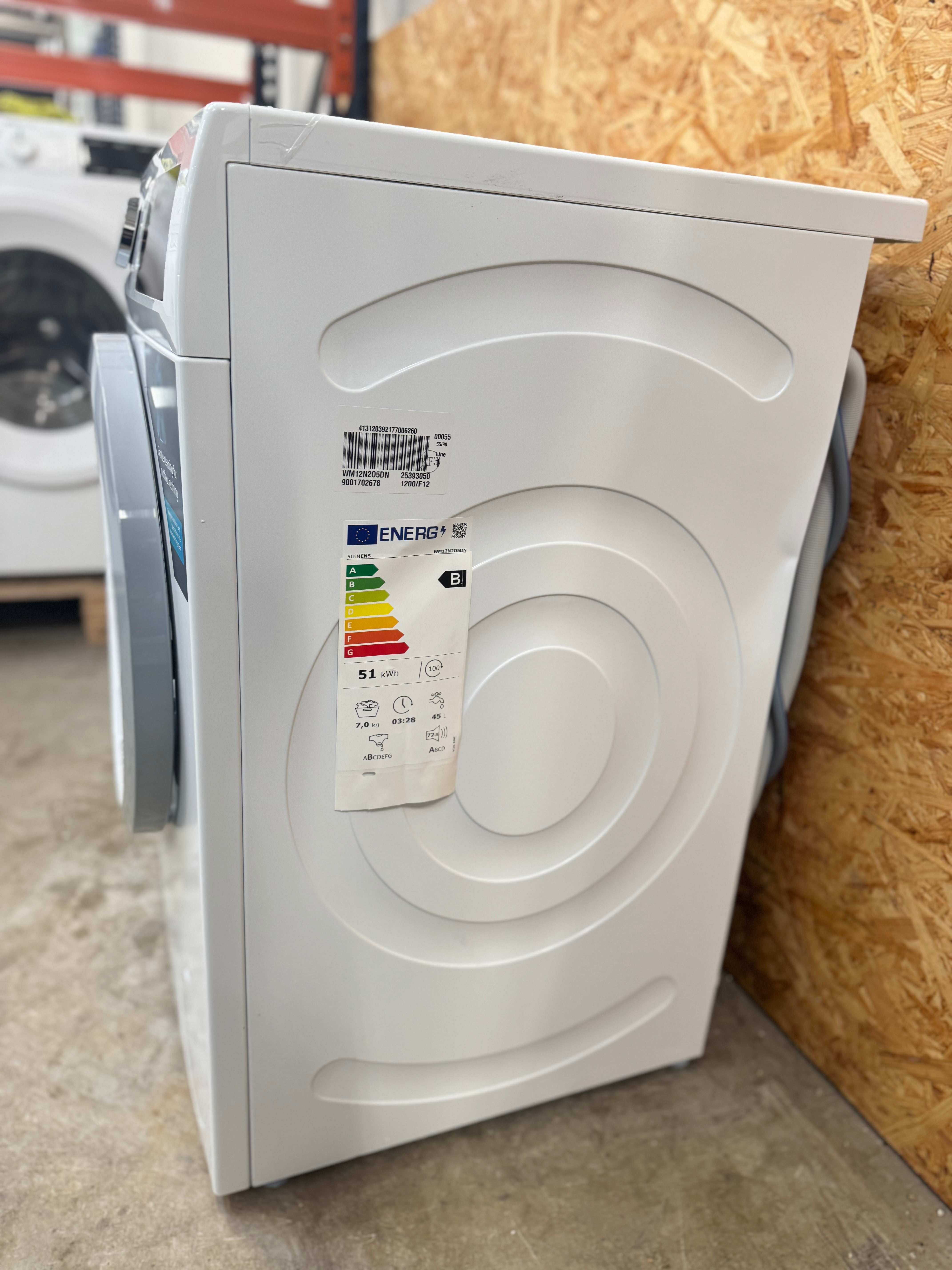 Siemens iQ300 vaskemaskine WM12N205DN - D14842