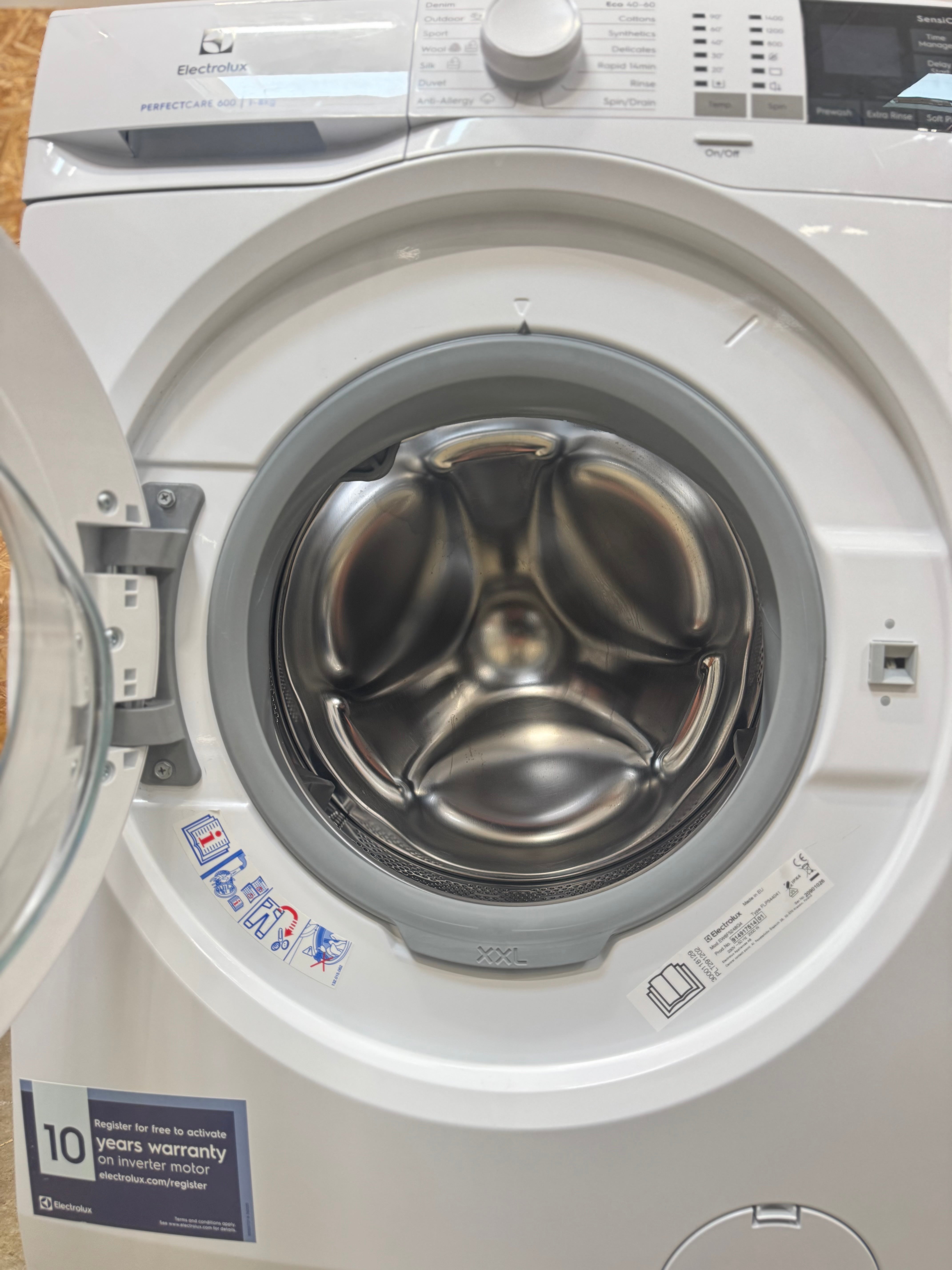 Electrolux vaskemaskine EW6F5248G4 - D14524