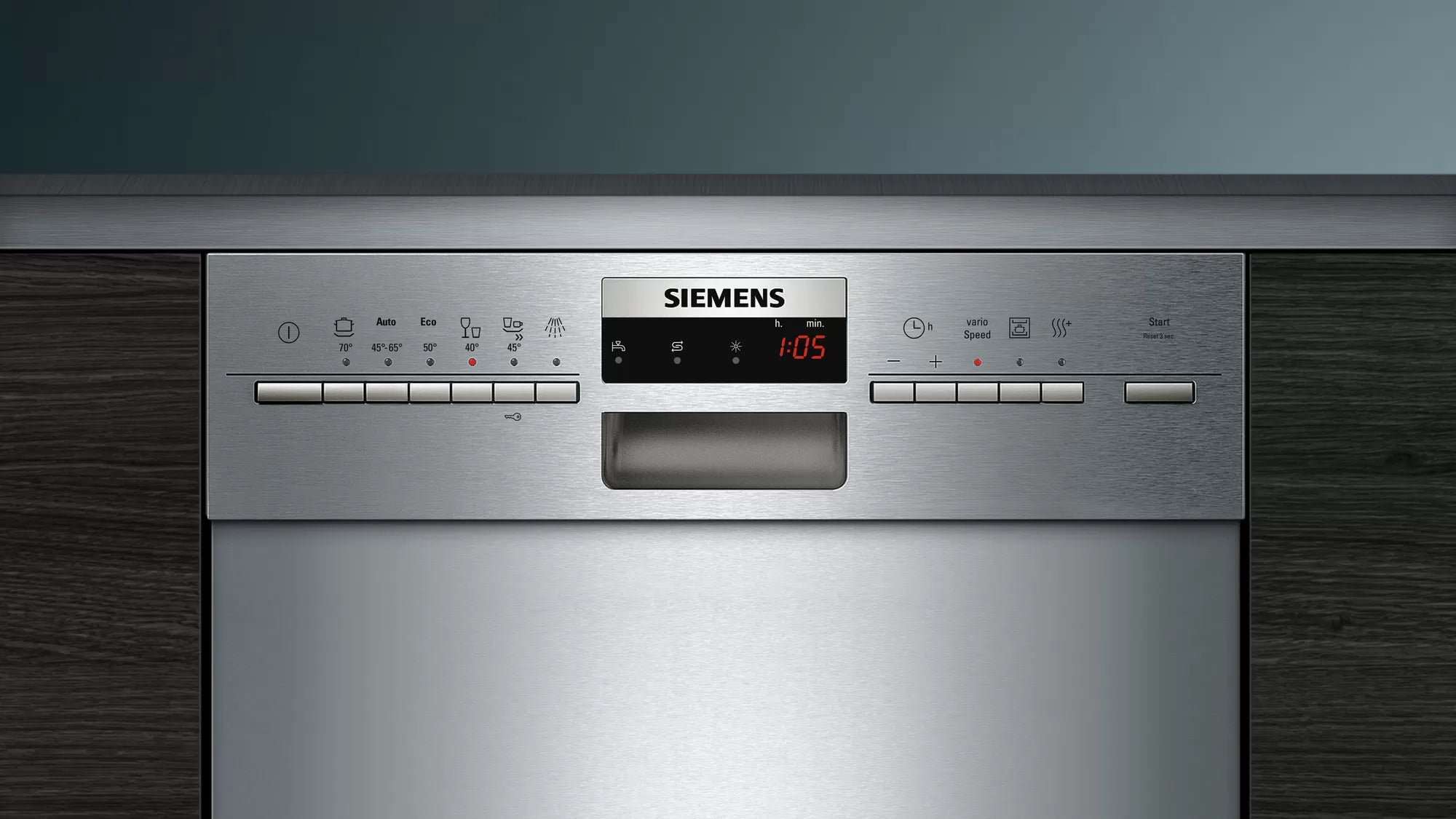 Siemens 45 cm. opvaskemaskine SR46M580SK - D10699