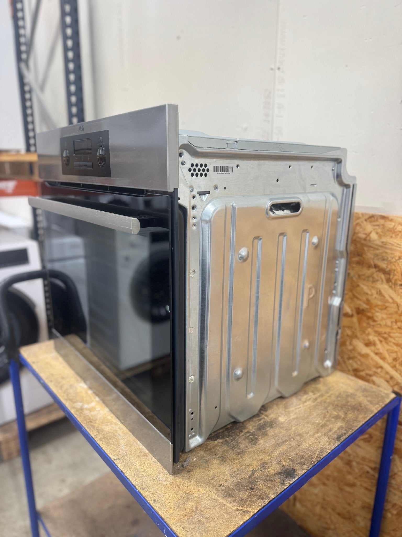 AEG indbygningsovn BPB331021M - D17740 - Recirk - D17740