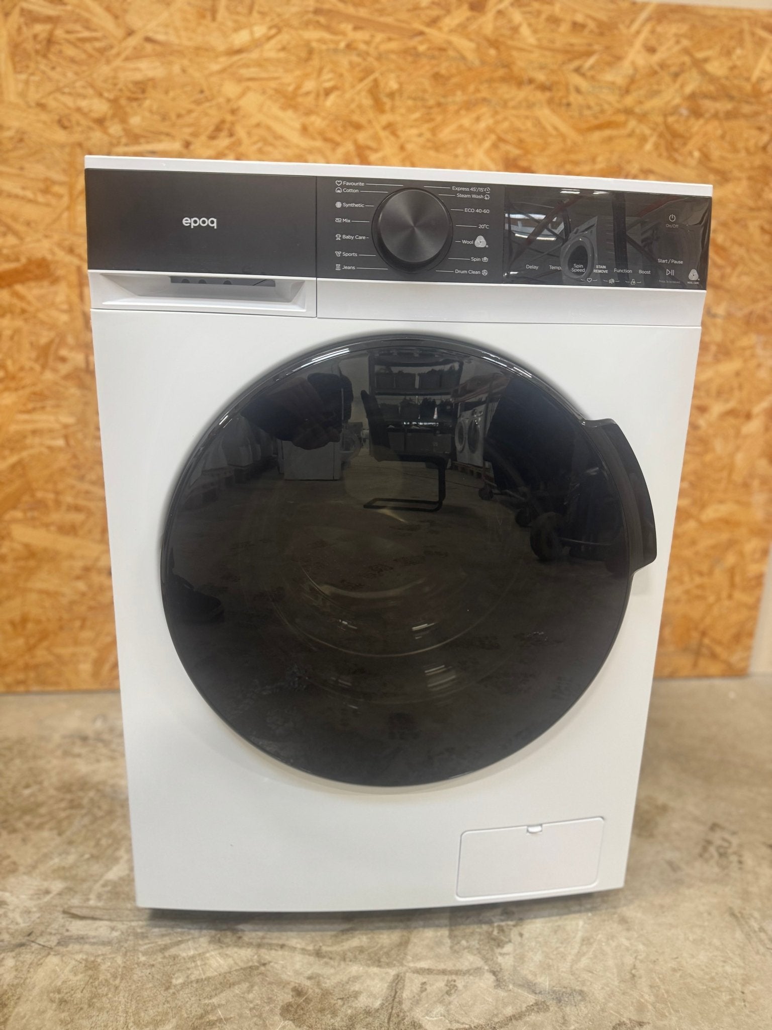 Epoq 10 kg. vaskemaskine EFL1014W23 - D17788 - Recirk - D17788