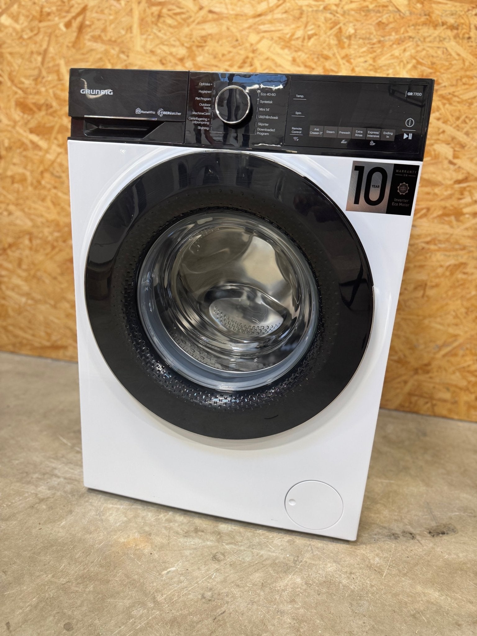 GRUNDIG GR7700 vaskemaskine GWP89619WW - D15110 - Recirk - D15110