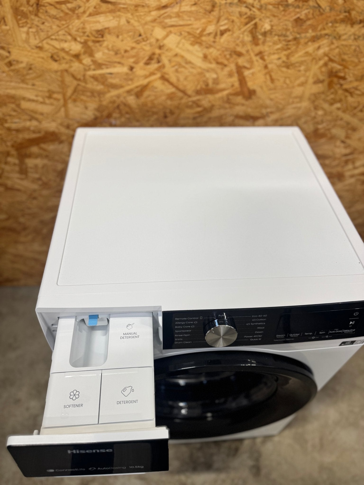 Hisense 10,5 kg. vaskemaskine HW3S1X14 - D17806 - Recirk - D17806