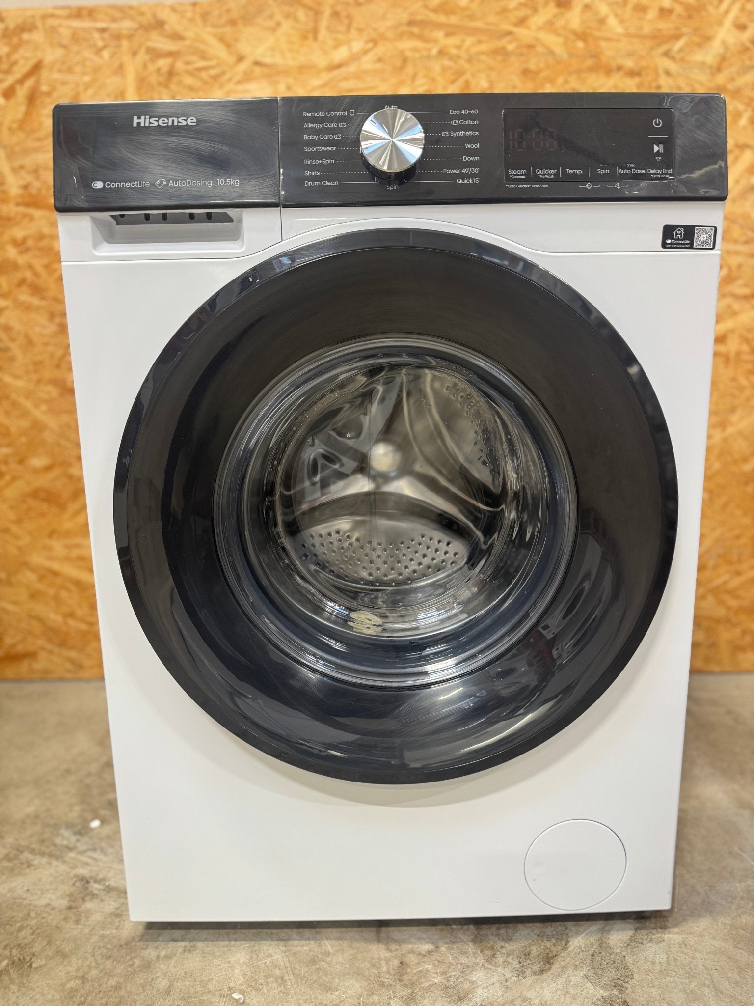 Hisense 10,5 kg. vaskemaskine HW3S1X14 - D17806 - Recirk - D17806