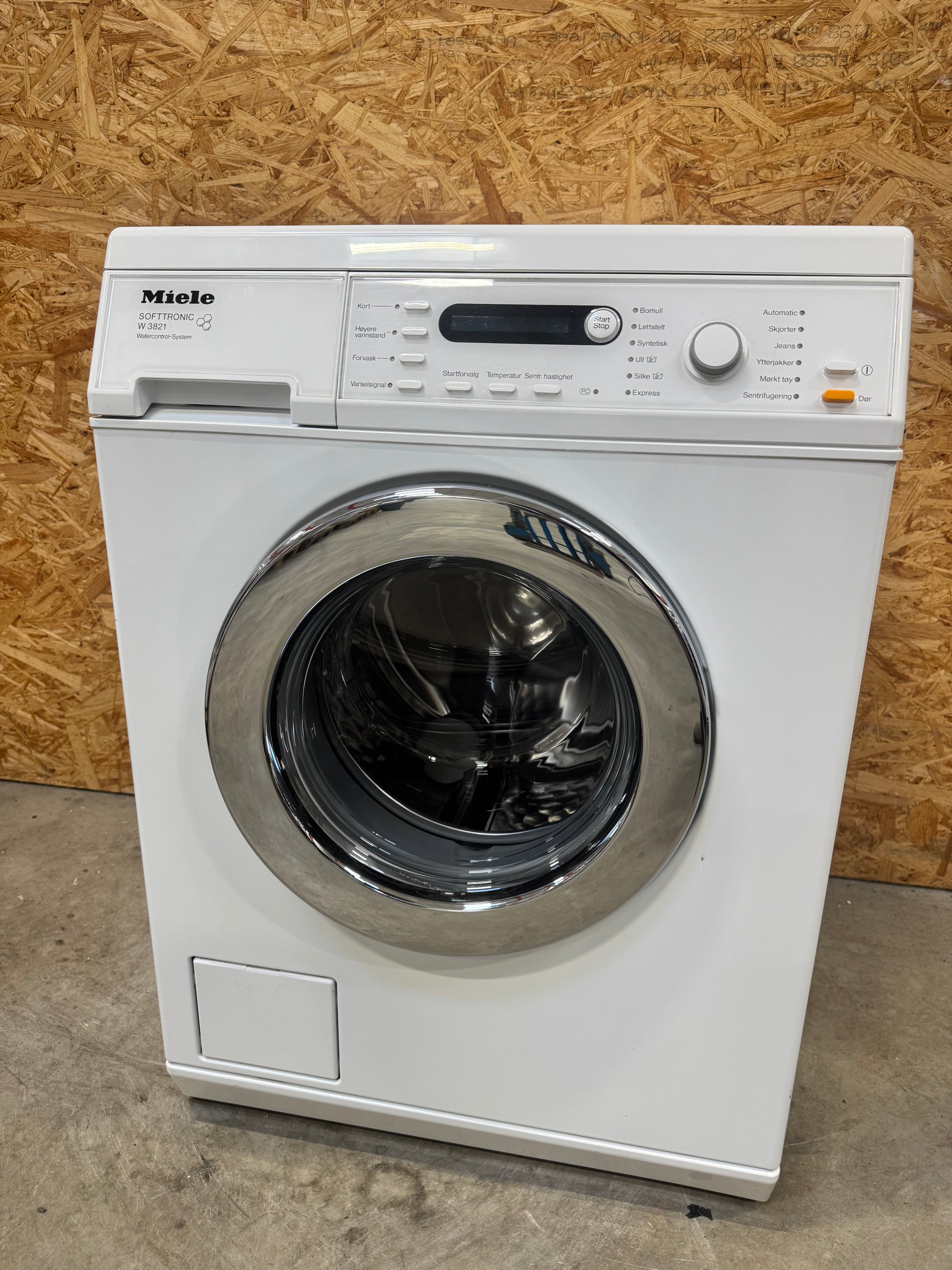 Miele vaskemaskine W3821 - D18982