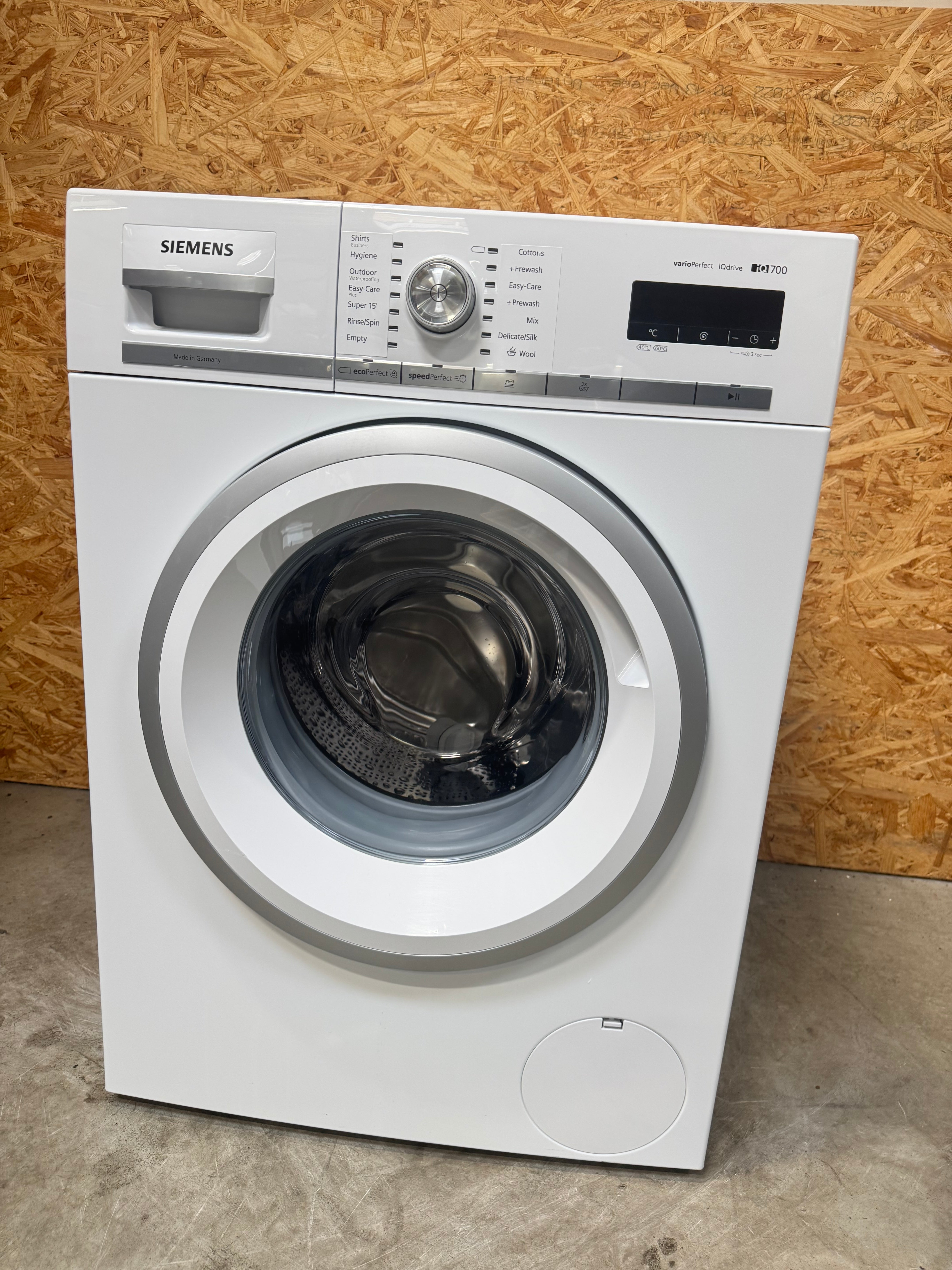 Siemens iQ700 vaskemaskine WM16W468DN - D19241