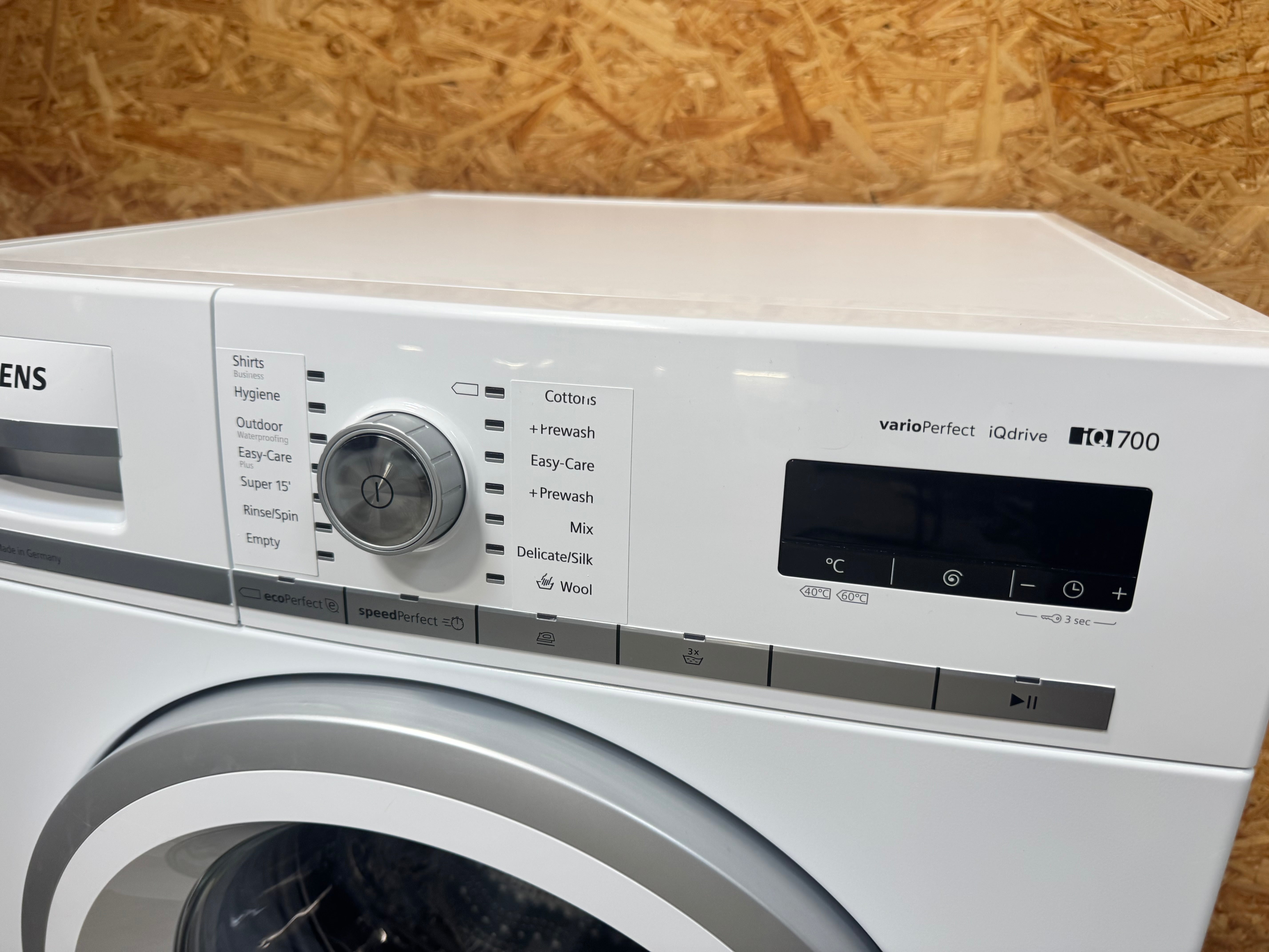 Siemens iQ700 vaskemaskine WM16W468DN - D19241