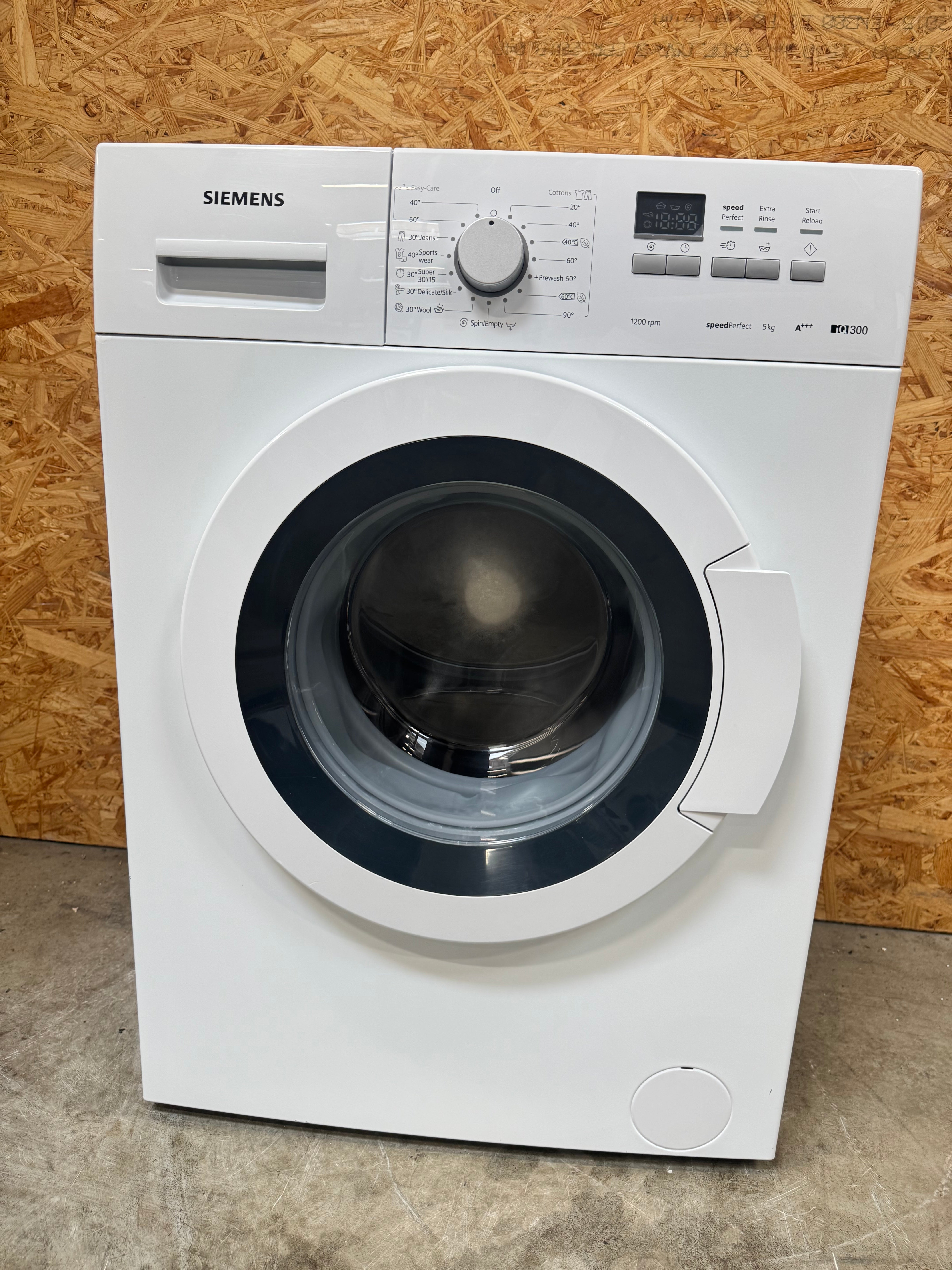 Siemens 40 cm. SlimLine vaskemaskine WS12G160BY - D19346