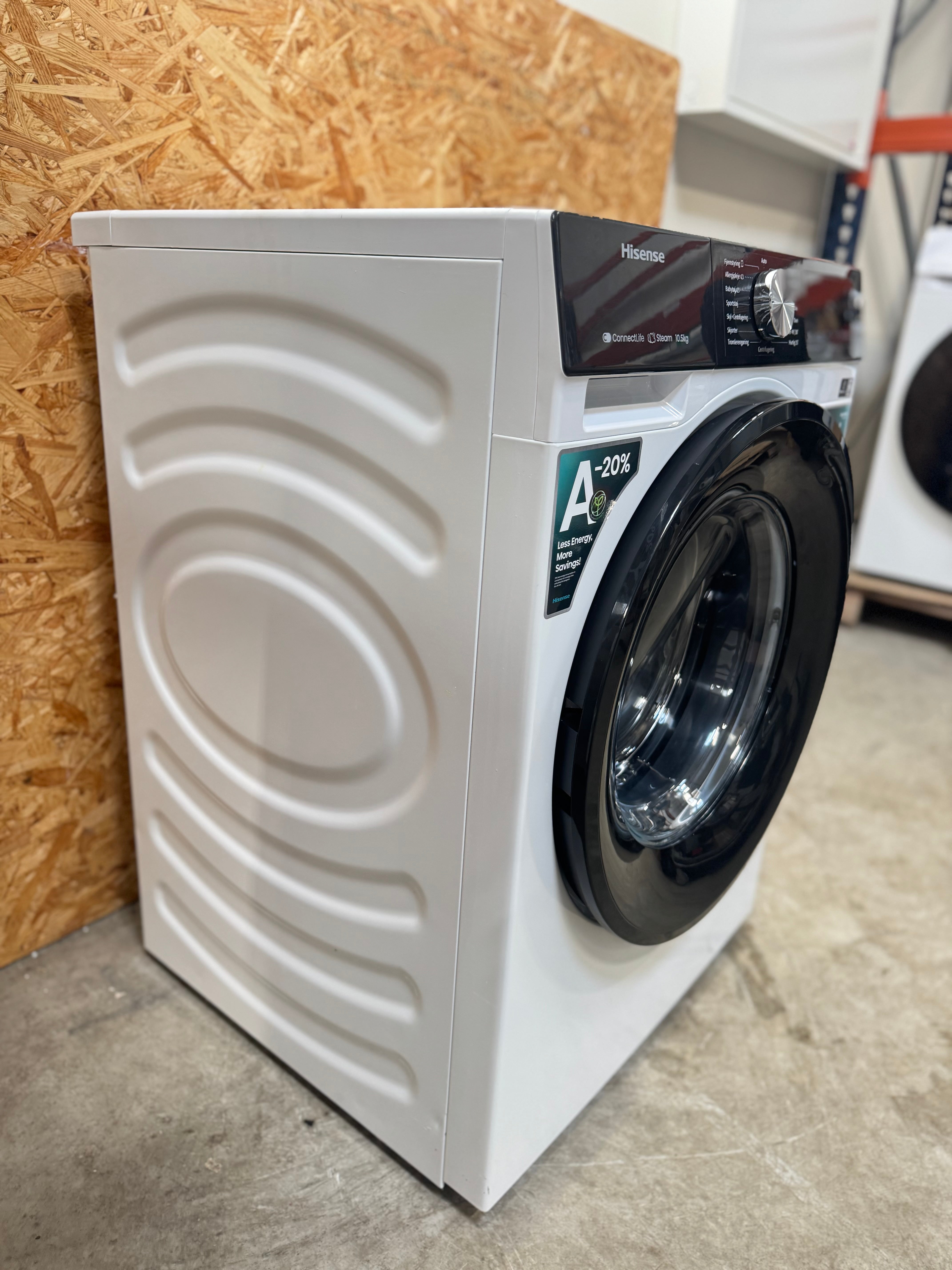 Hisense 10,5 kg. vaskemaskine HW3S1X14 - D18312