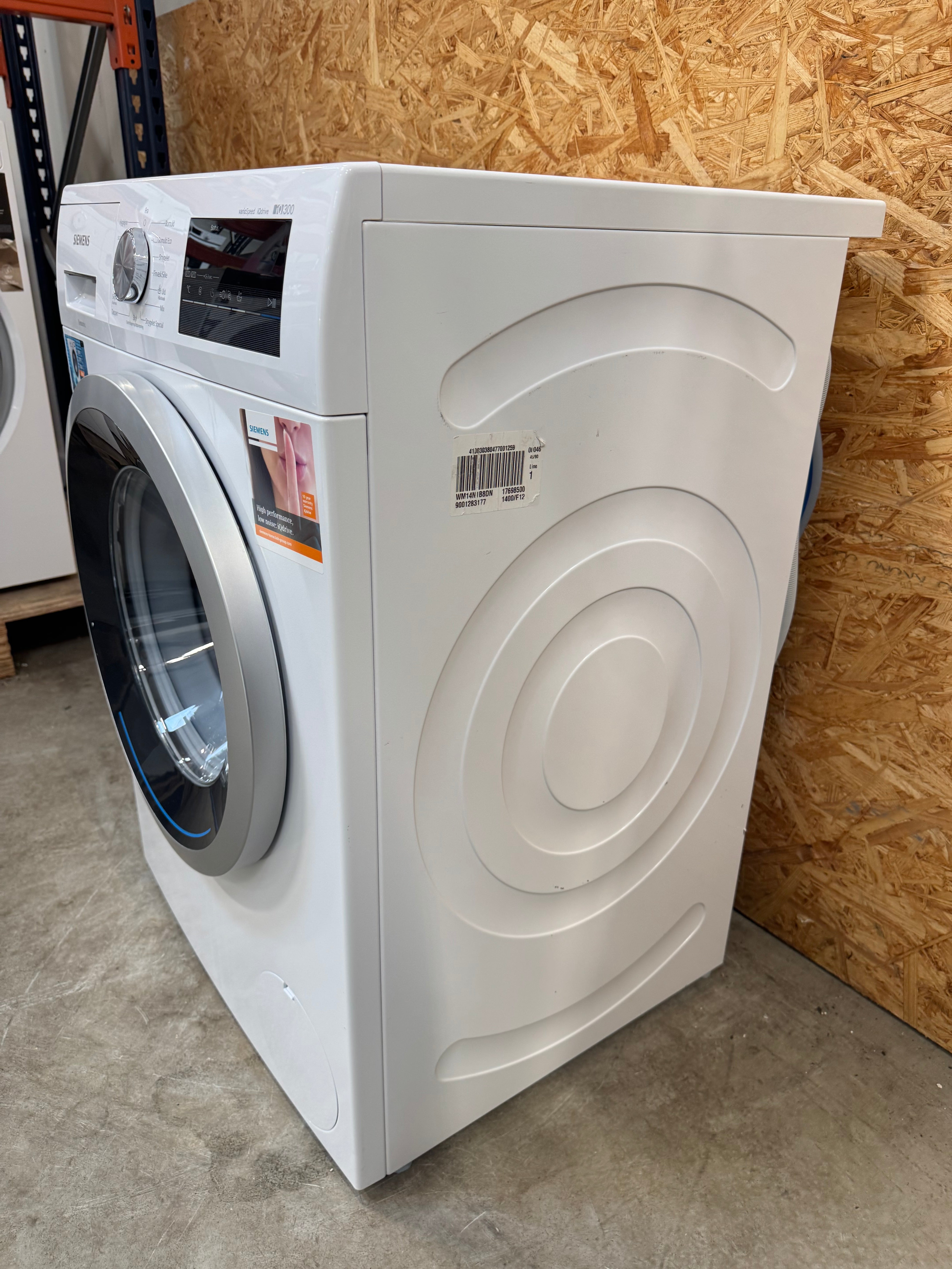 Siemens iQ300 vaskemaskine WM14N1B8DN - D19440