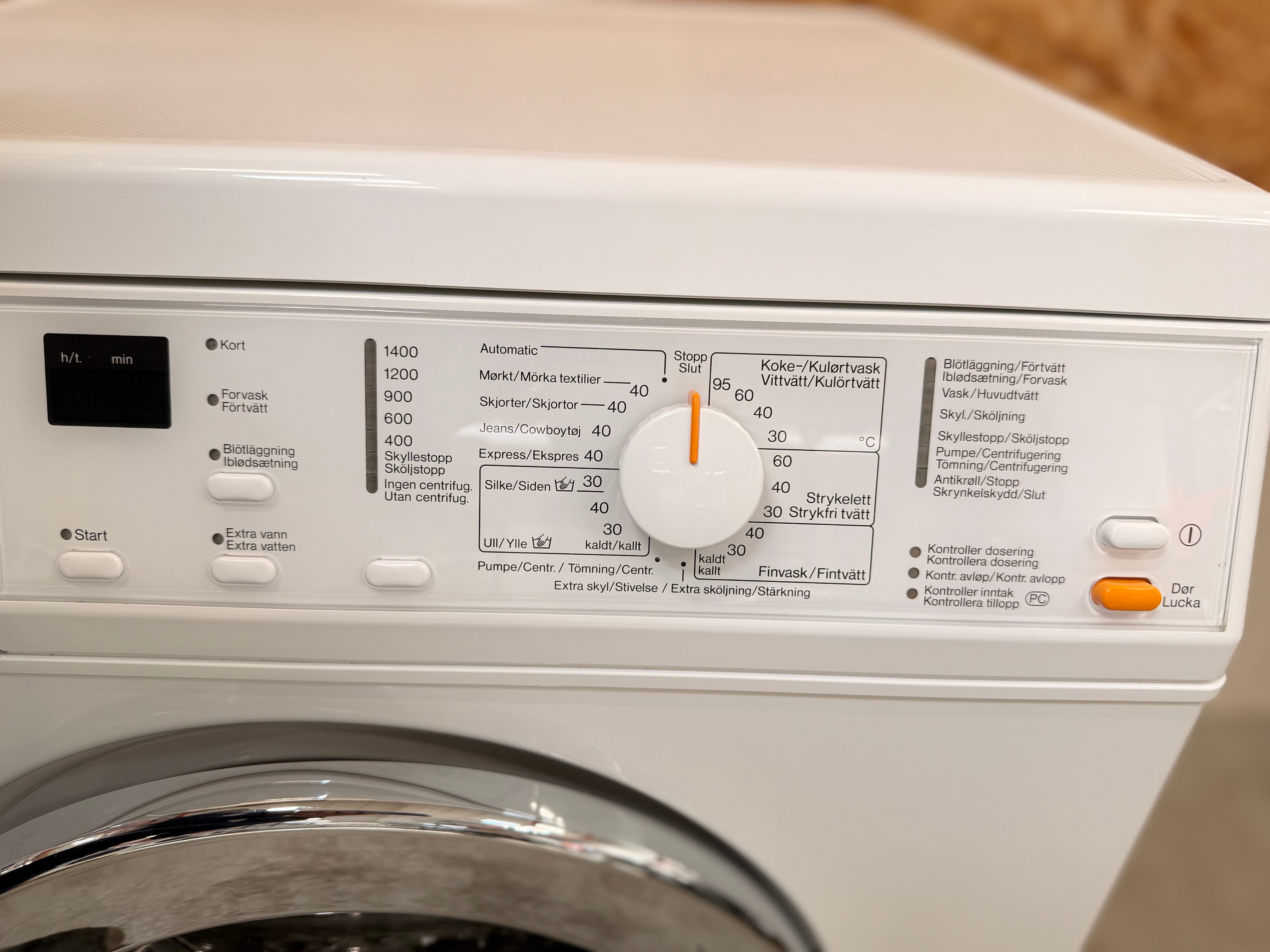 Miele softtronic vaskemaskine W3241 - D19571