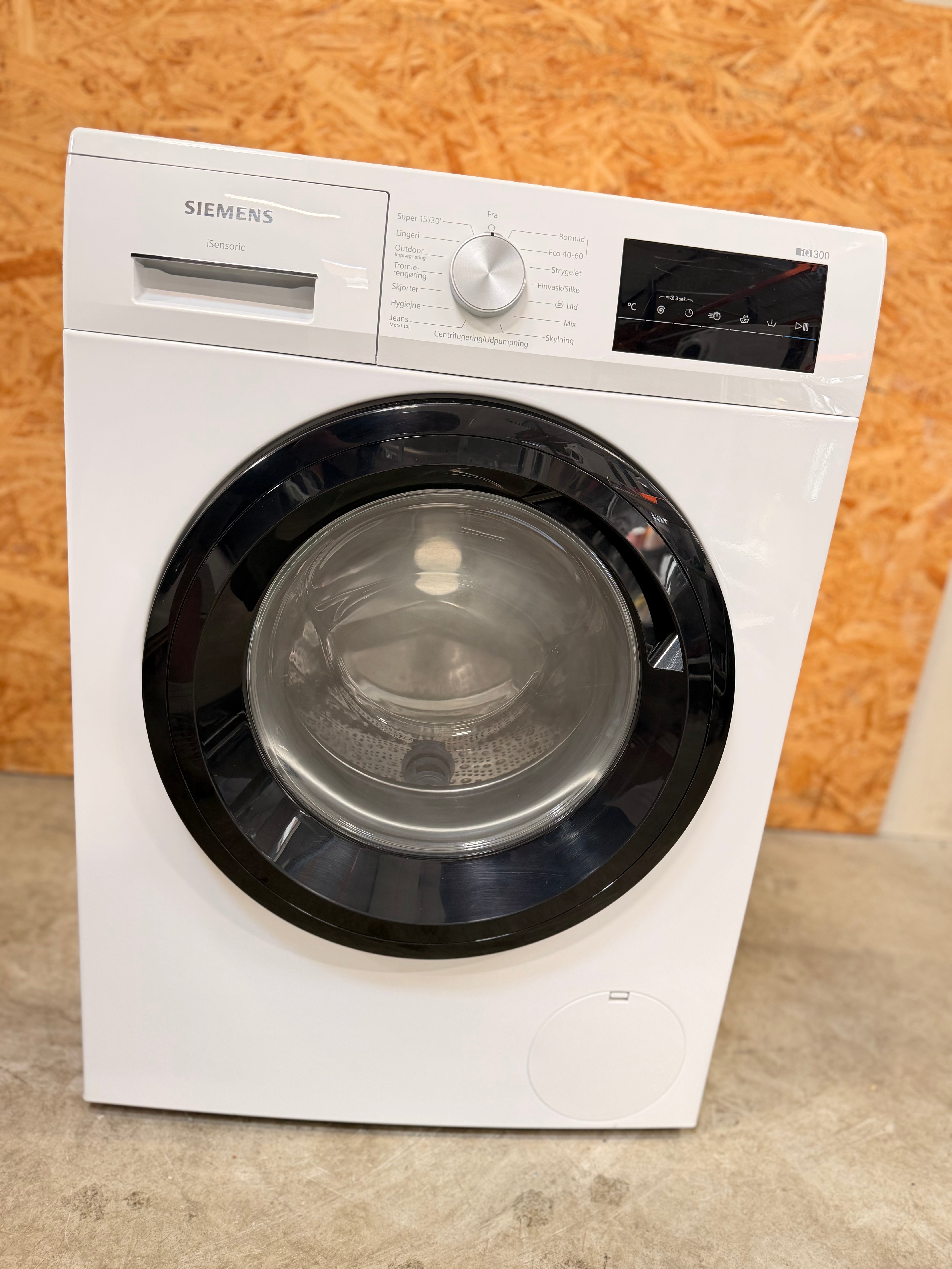 Siemens 9 kg. vaskemaskine WM14N26EDN - D19879