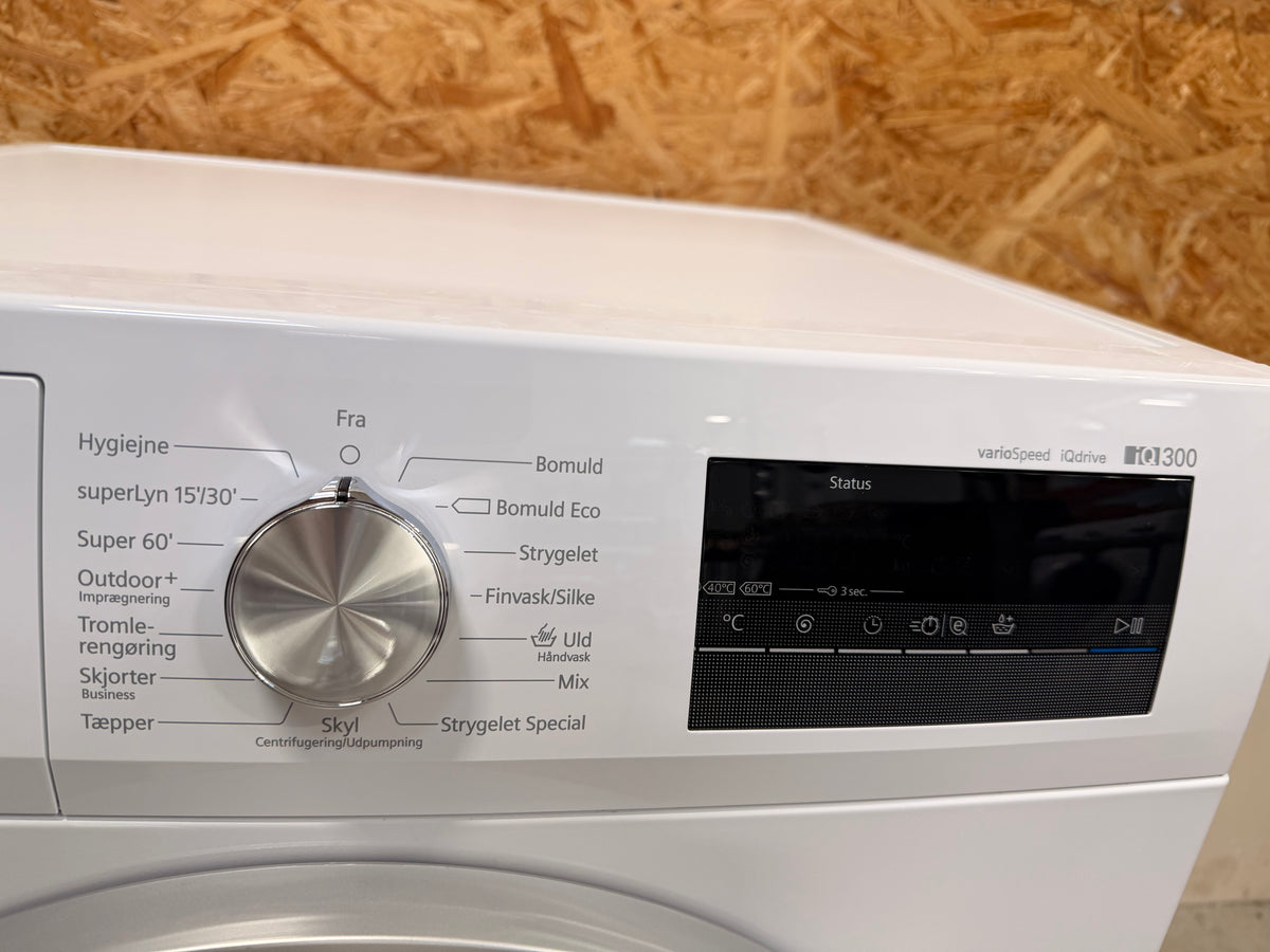 Siemens iQ300 vaskemaskine WM14N1B8DN - D20054