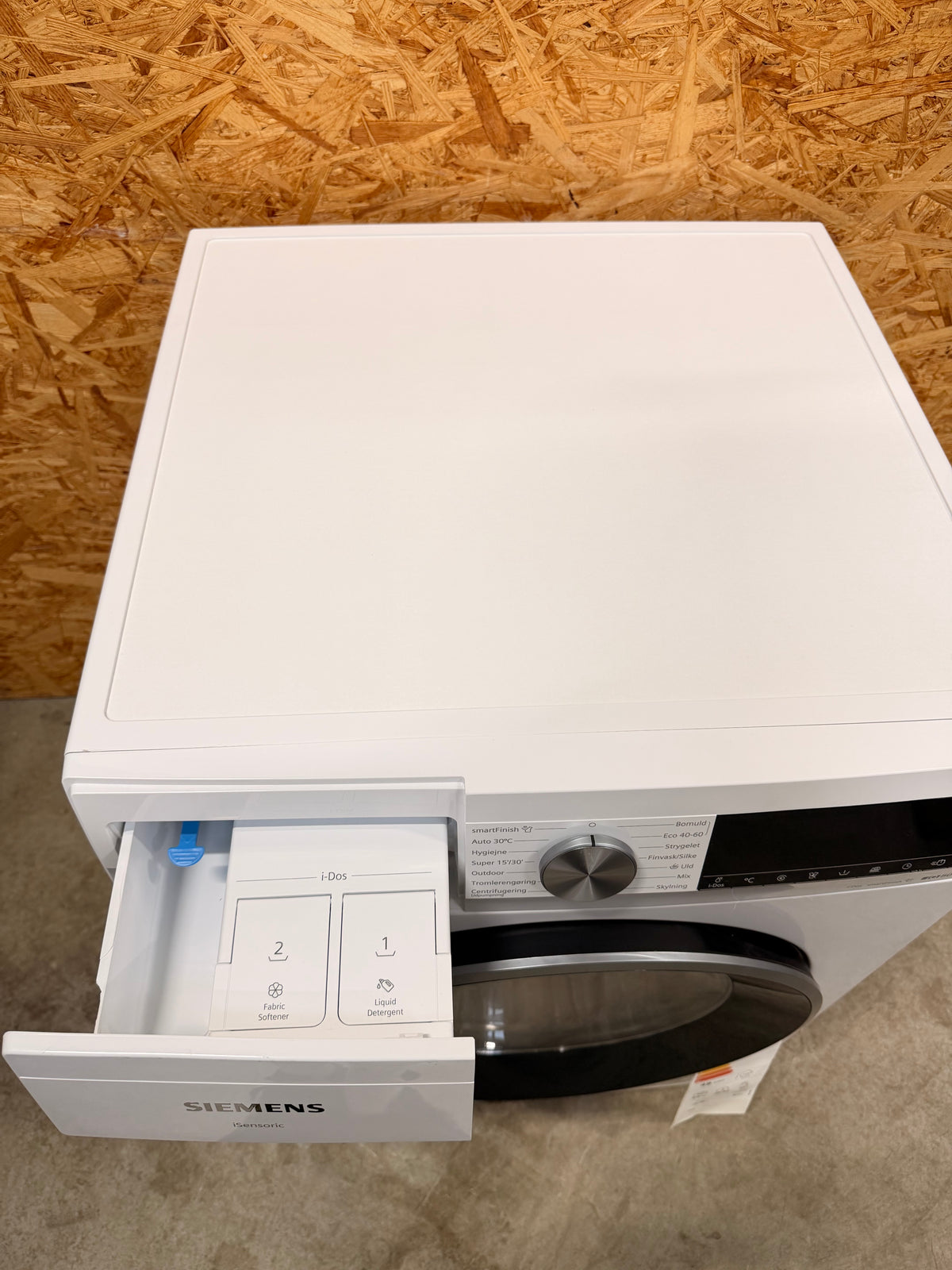 Siemens iQ500 vaskemaskine 9 kg. WG44G2FKDN - D20107