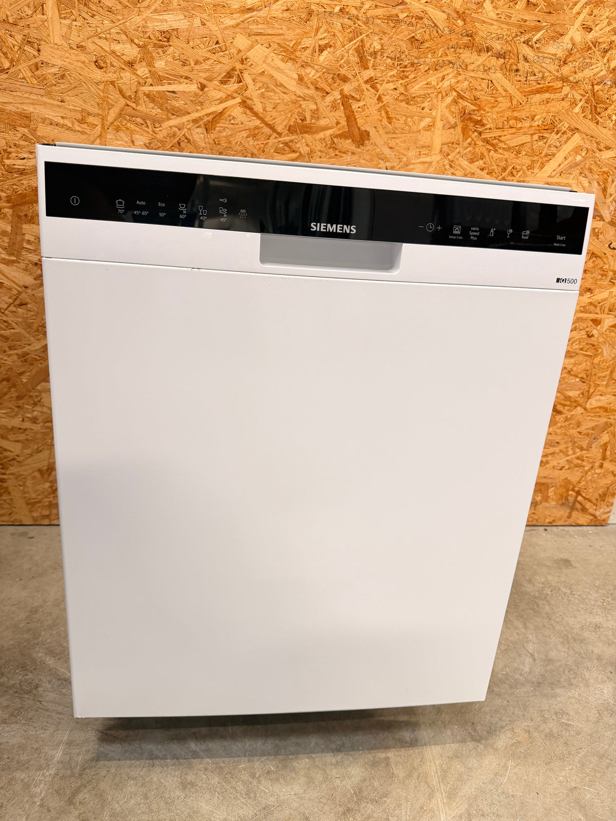 Siemens iQ500 opvaskemaskine SN457W03MS - D20319