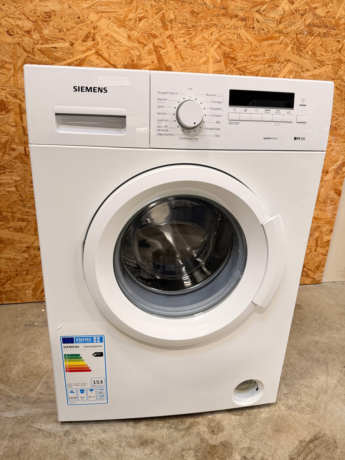 Siemens vaskemaskine WM14B262DN - D20385