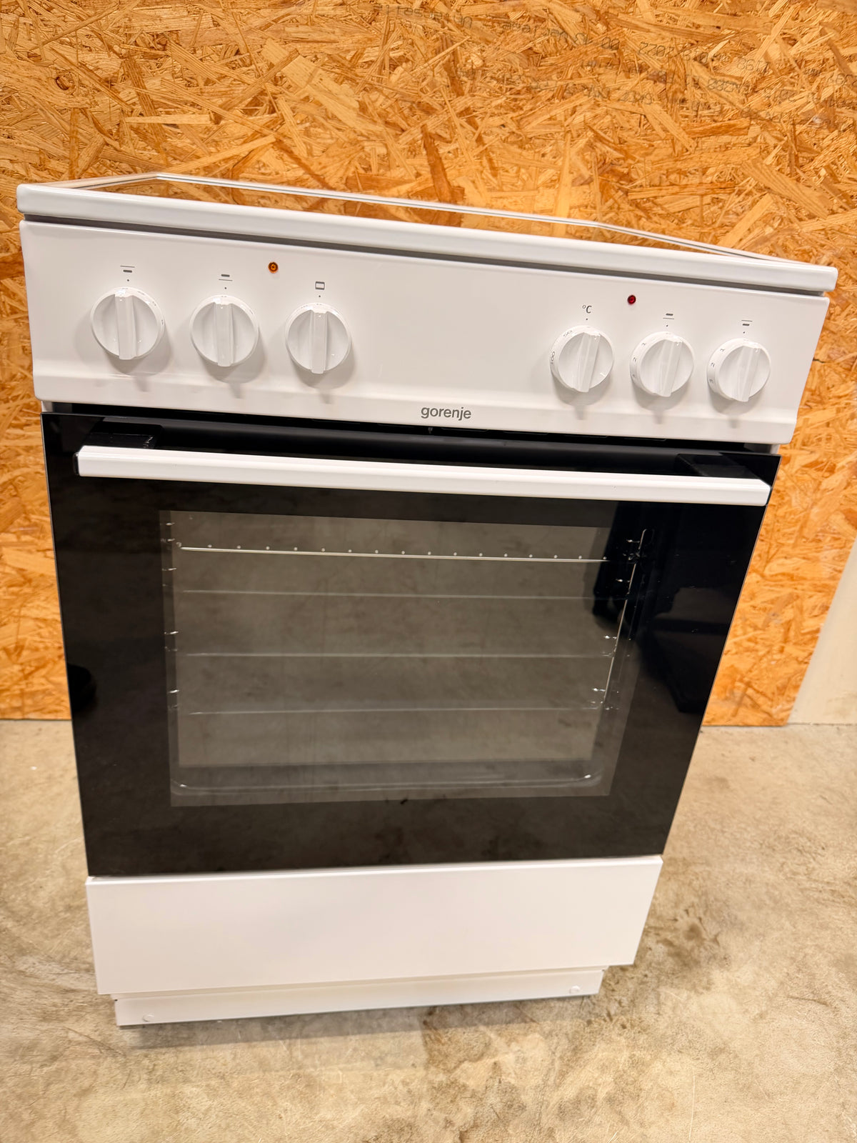 Gorenje keramisk komfur ECS7615W - D20360