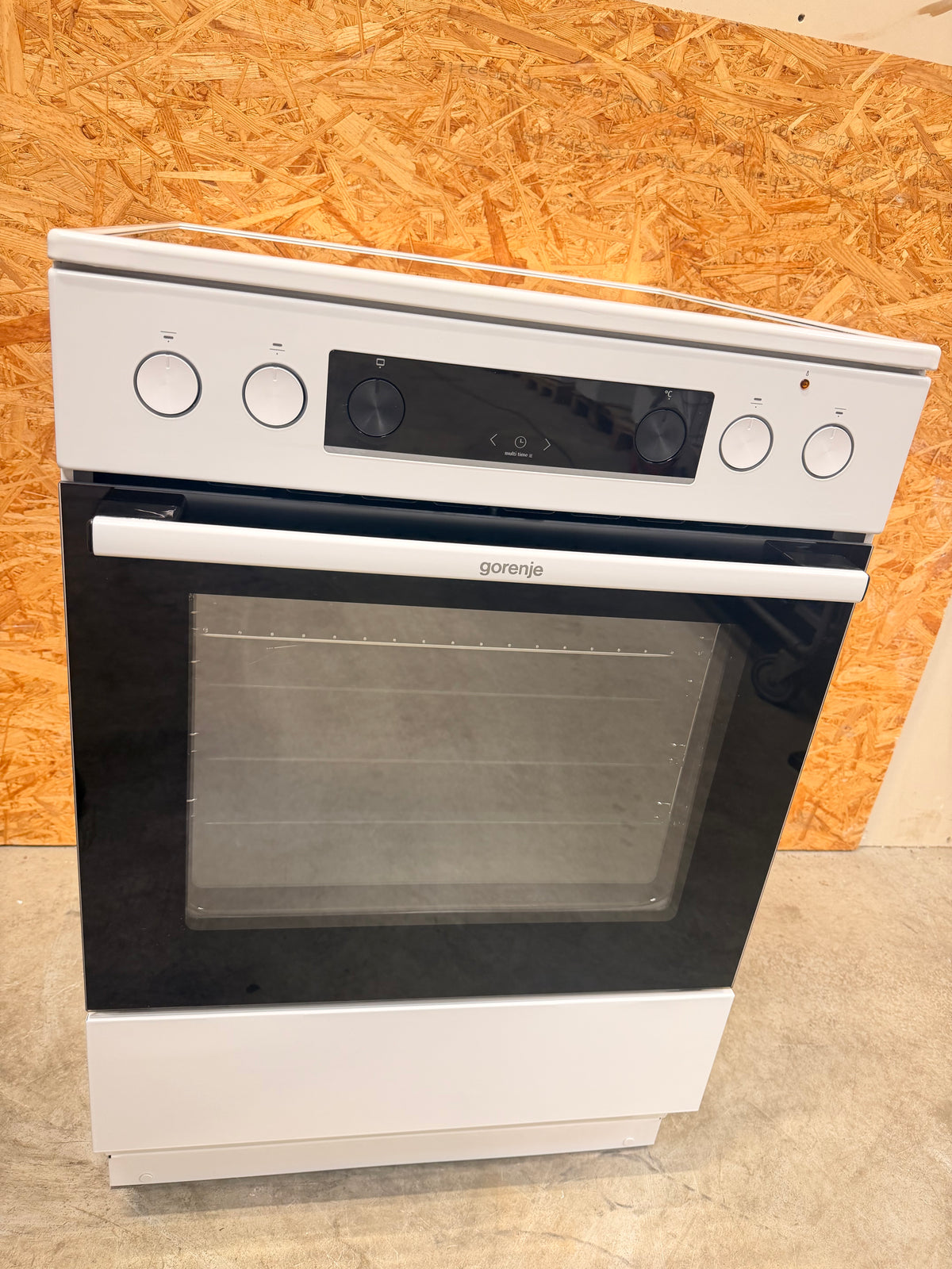 Gorenje keramisk komfur GEC6D60WPB - D20374