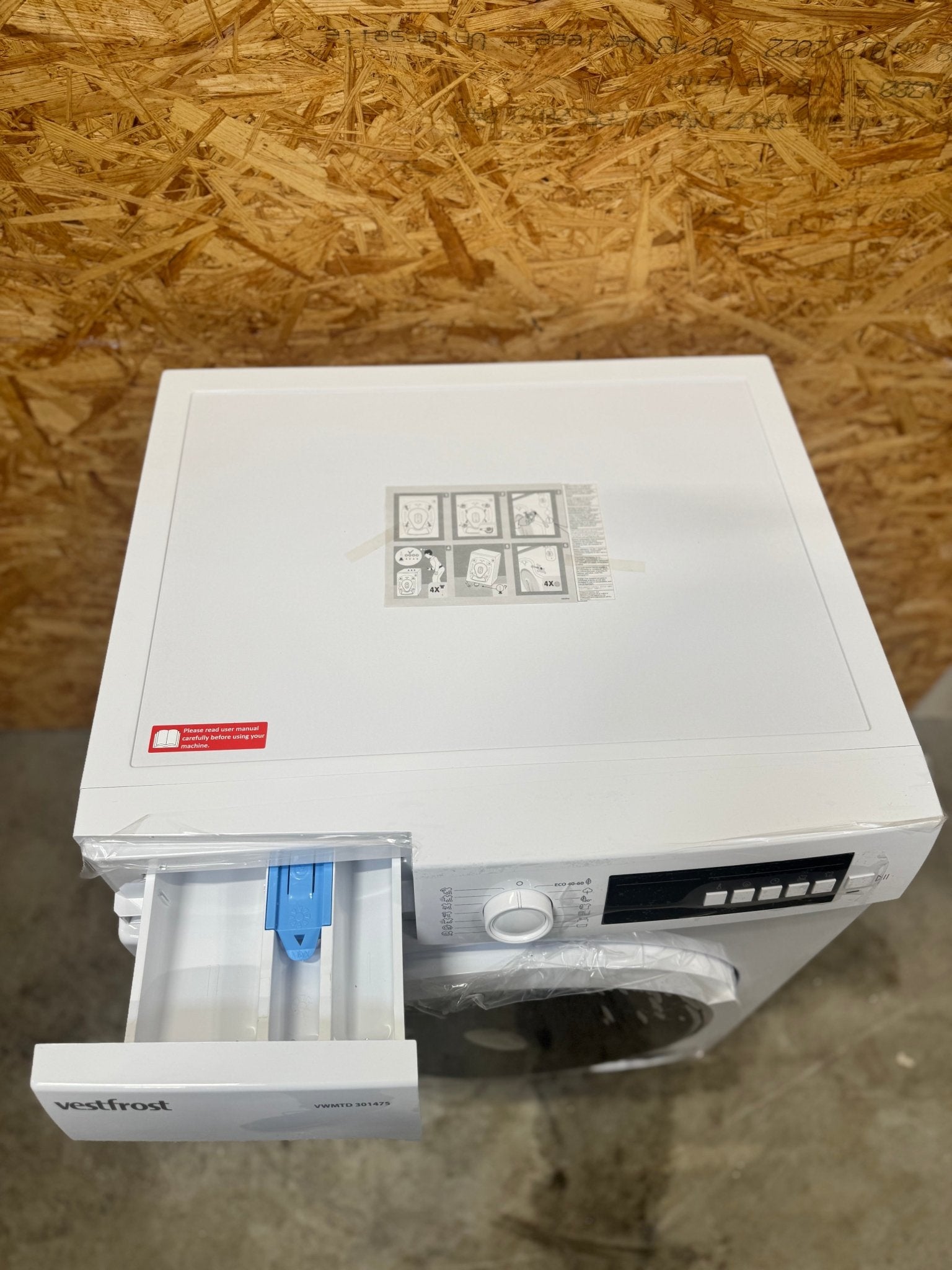 Vestfrost vaske - tørremaskine VWMTD301475 - D16952 - Recirk - D16952