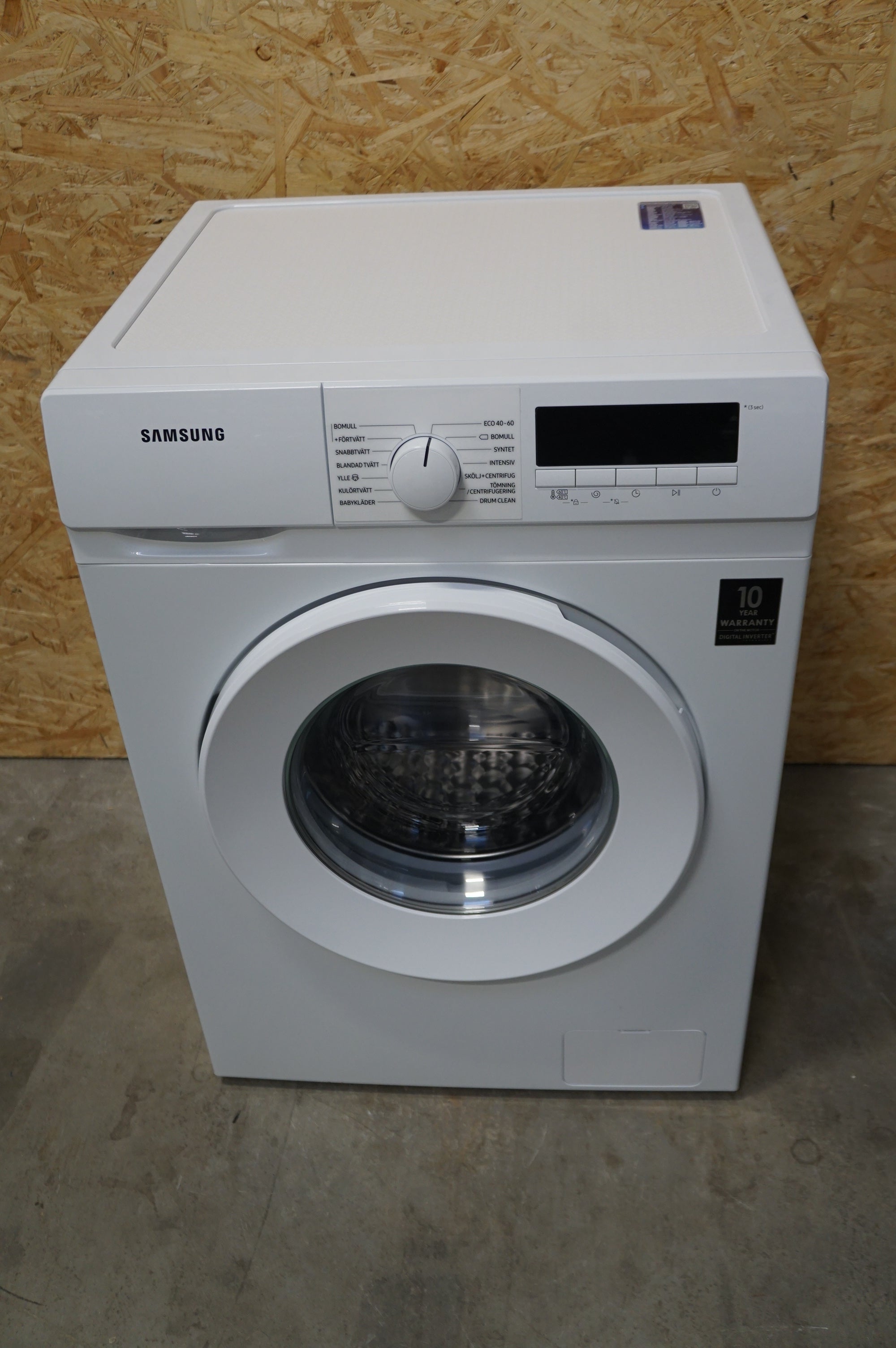 Samsung vaskemaskine WW90T304MWW - D05408