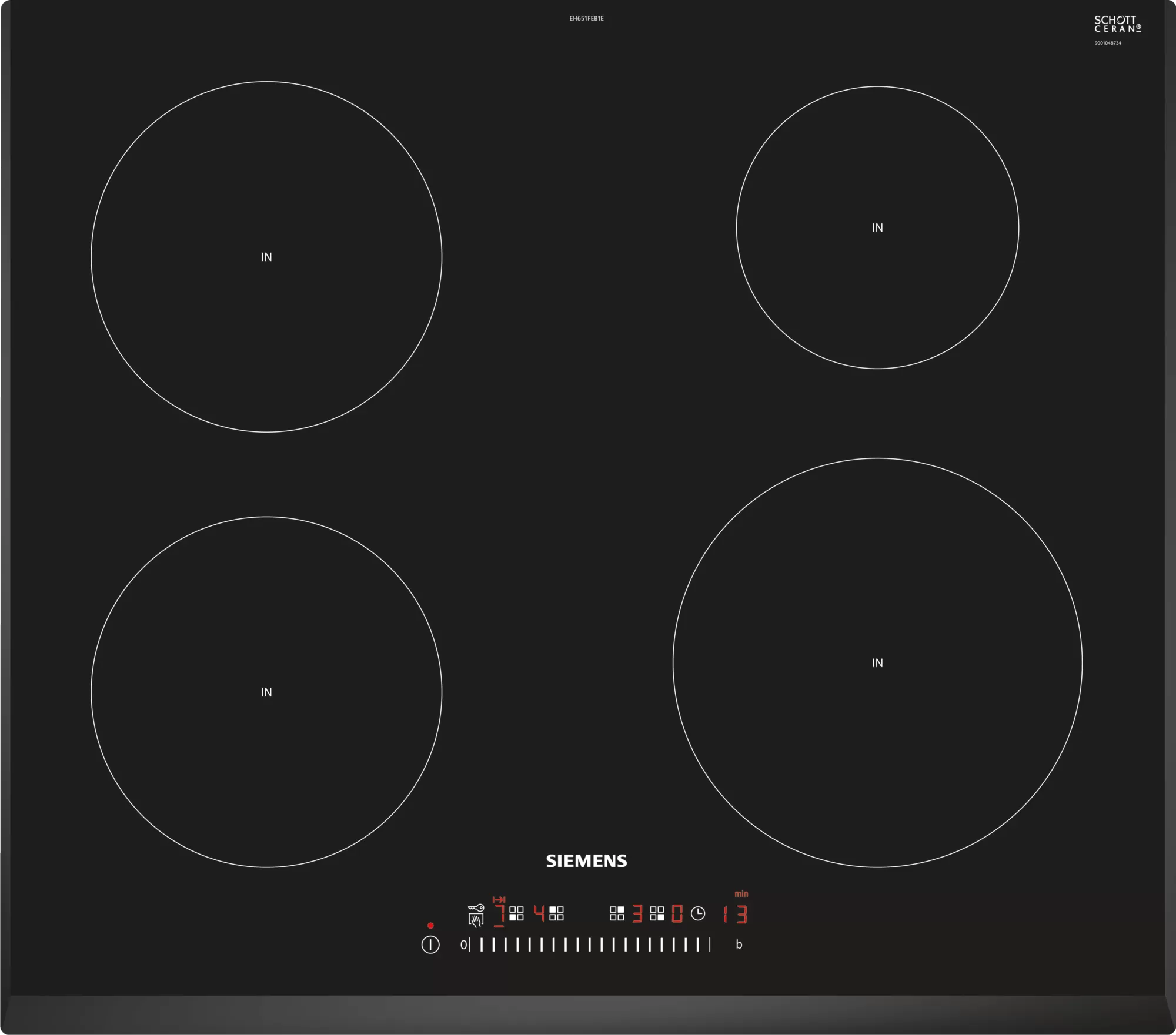 Siemens induktion kogeplade EH651FEB1E - D18093